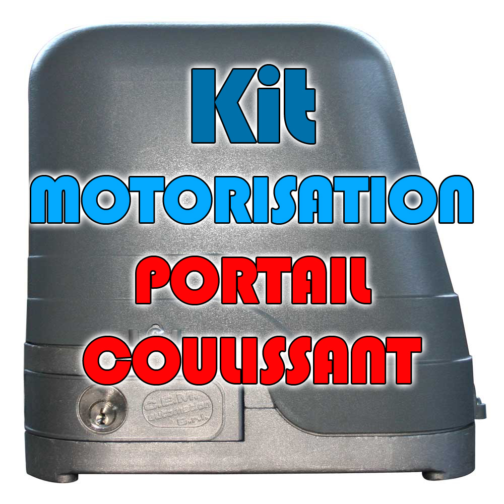 Motorisez votre portail coulissant avec un KIT COMPLET